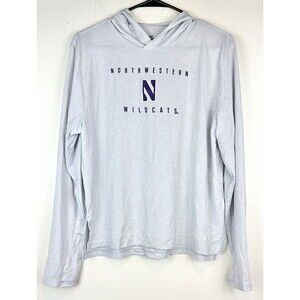 Under Armour Northwestern Wildcats Long Sleeve T-Shirt Women's SM Gray Hoodie